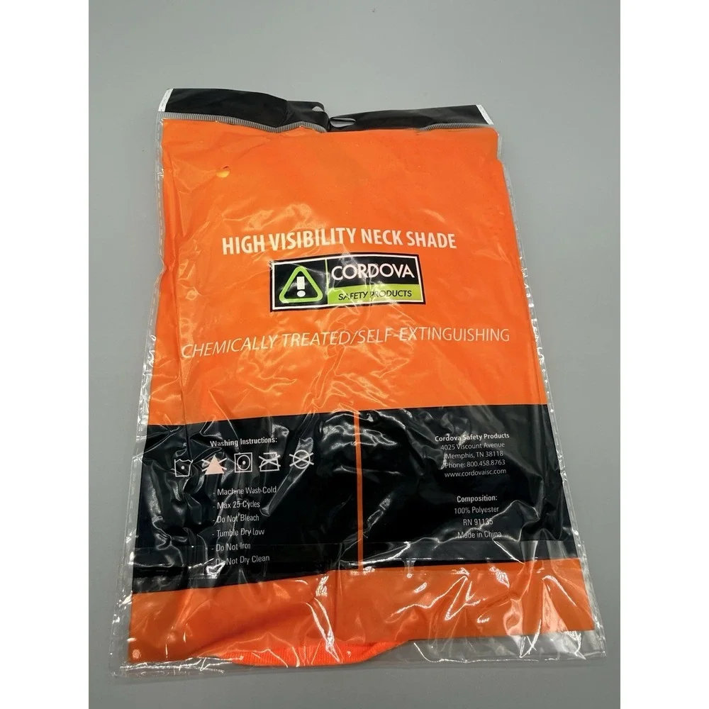 Cordova Safety Products Orange High Visibility‎ Neck Shade VNS100